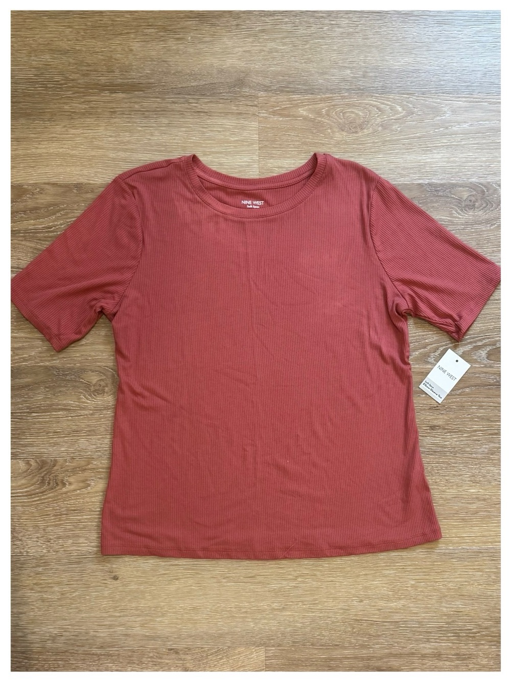 Nine West Elbow Sleeve Tee